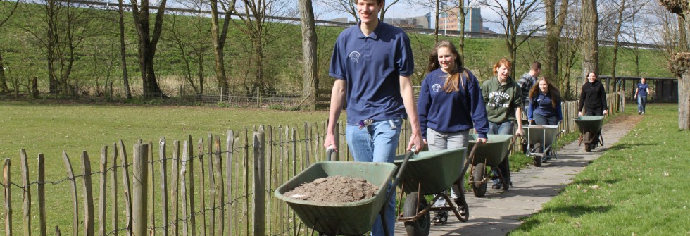 Jonge vrijwilligers